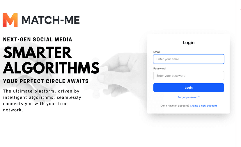 MatchMe App Screenshot